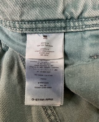 Pantalón vaquero de hombre de G-Star Raw (W29/L32)