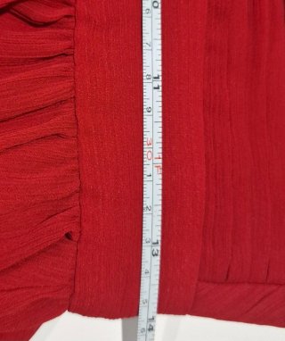 Vestido rojo tirantes talla 38