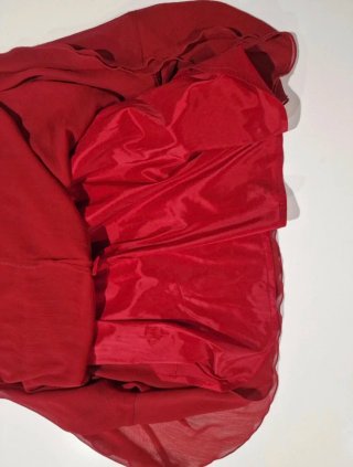 Vestido rojo tirantes talla 38