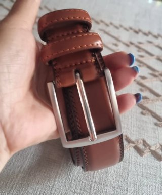 Cinturón de cuero genuino para hombre