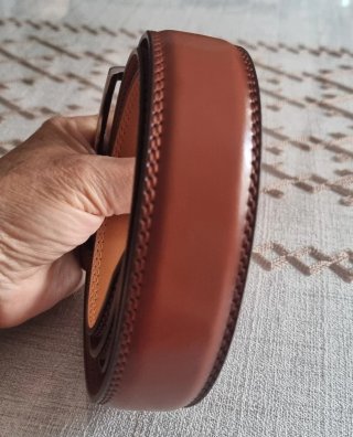 Cinturón de cuero genuino para hombre