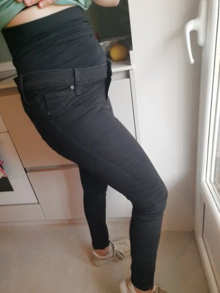 Lote 2 pantalones premamá/embarazo – H&M + ASOS