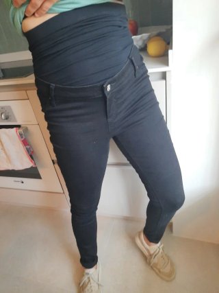 Lote 2 pantalones premamá/embarazo – H&M + ASOS