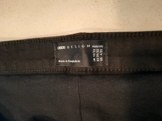 Lote 2 pantalones premamá/embarazo – H&M + ASOS