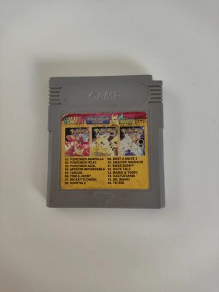 Cartucho Game Boy 16 en 1 castellano