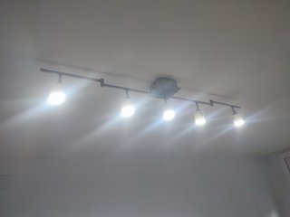 Lámpara de techo 5 focos