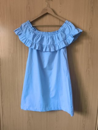 Vestido Stradivarius Talla M Volante