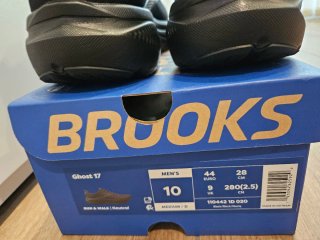 Zapatillas Brooks Ghost 17 Negras