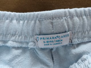 Pantalón corto niña T.9