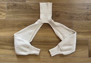Cubrehombros beige Zara talla M para mujer