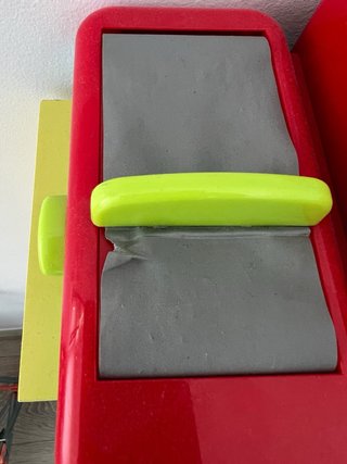Caja registradora de juguete.