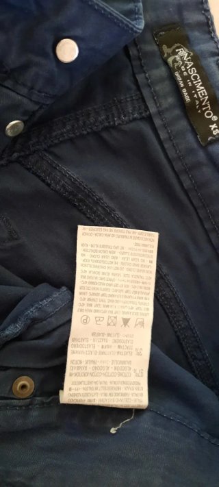 Pantaloncini elasticizzati blu