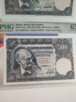 Billetes PMG