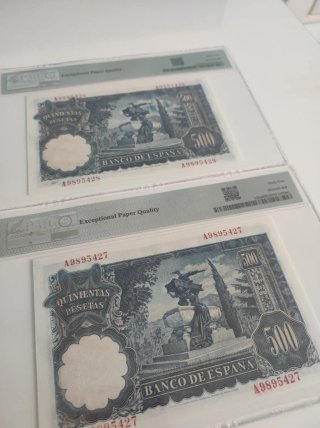 Billetes PMG
