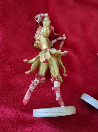 2 Figuras Arlequín Bailarinas