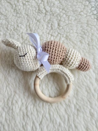 Sonajeros de crochet para bebé