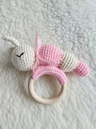 Sonajeros de crochet para bebé