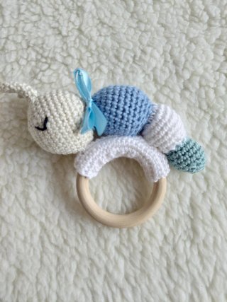 Sonajeros de crochet para bebé