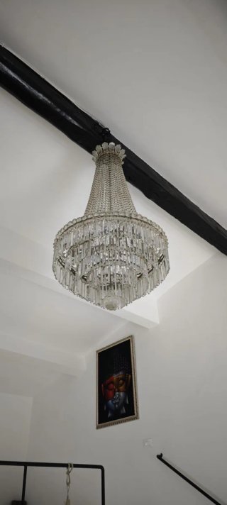 Lampadario Cristallo di Boemia Goccia