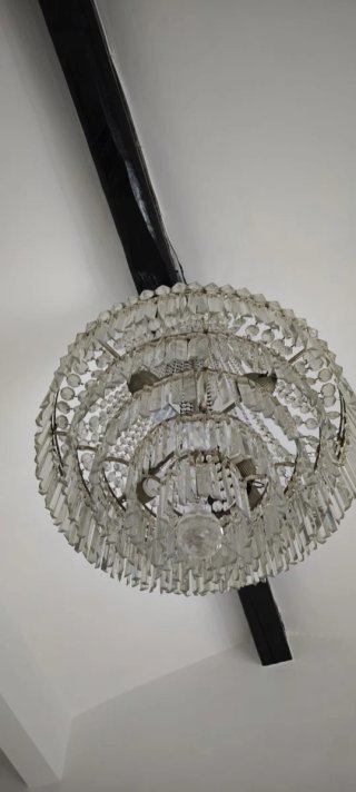 Lampadario Cristallo di Boemia Goccia