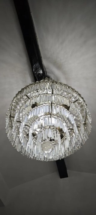 Lampadario Cristallo di Boemia Goccia