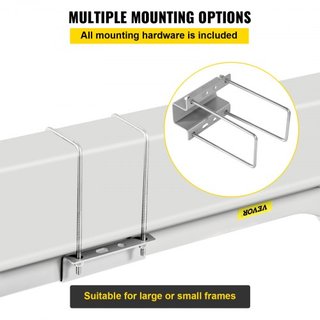 Guías para Remolque de Barcos, 46", Un Par de Guías de Remolque de Aluminio, Guías para Remolque Resistentes a la Oxidación con Ancho Ajustable, Piezas de Montaje Incluidas, para Remolque de Barco...