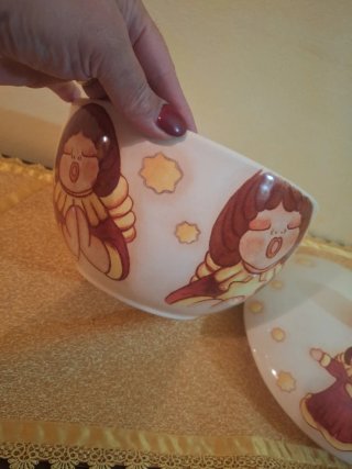 Biscottiera Thun in ceramica