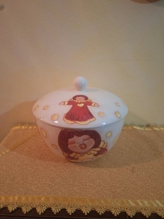 Biscottiera Thun in ceramica