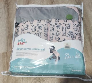 Funda para carrito de bebé con estampado
