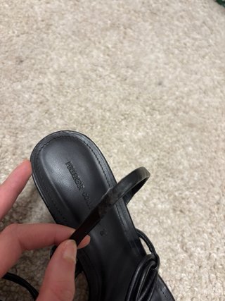 Sandalias Pull&Bear Negras Talla 38