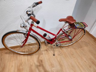 Bicicleta Paseo Brezer Downtown Roja