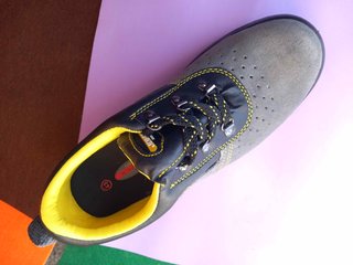 Zapatos de trabajo para hombre, de metal, talla 43