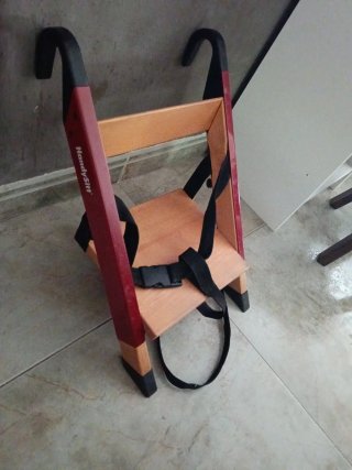Trona portátil plegable