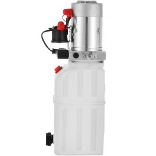 Bomba Hidráulica 12v Bomba Hidráulica de Acción Simple Bomba Hidráulica para Remolque Volcador Bomba Hidráulica de Acción Simple Bomba Hidráulica de 7 Cuartos Bomba Hidráulica de Acción Simple par...
