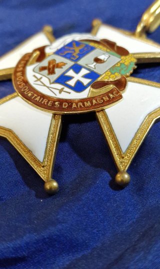 Medalla Cruz Mosqueteros D'Armagnac
