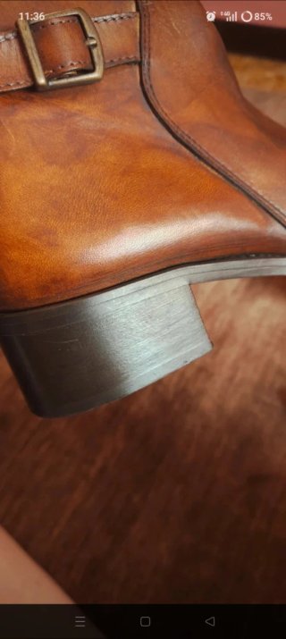 Stivali in vera pelle stile inglese