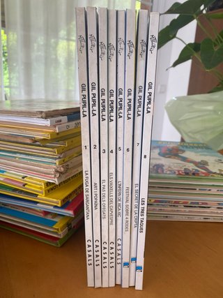 8 Comics gil pupil·la. Català
