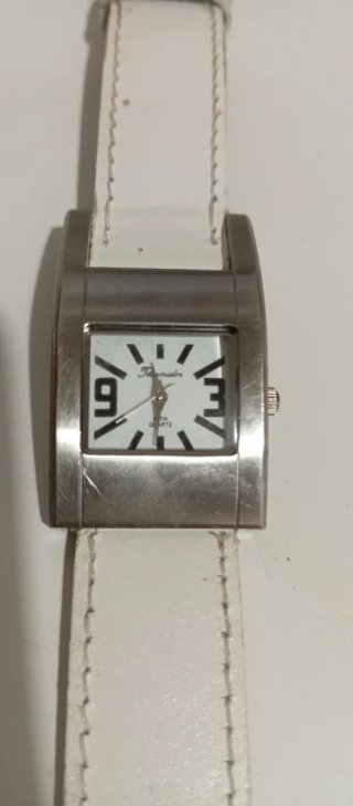 Reloj Thermidor Mujer Plata y Blanco