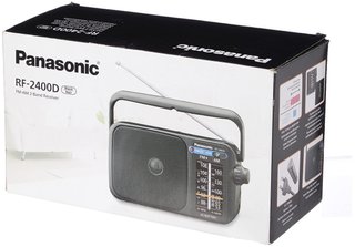 Panasonic Radio Portátil FM/Am Color Negro