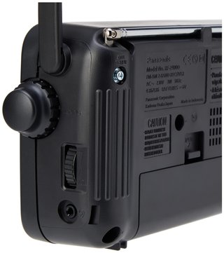 Panasonic Radio Portátil FM/Am Color Negro