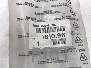 Pestaña faro citroen peugeot nuevo