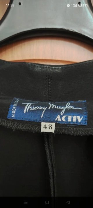 Abito vintage Thierry Mugler nero