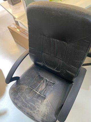 3 Sillas de Oficina Negras