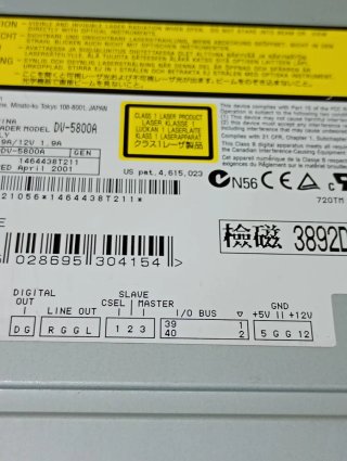 LETTORE DVD-ROM NEC MODELLO DV-5800A USATO