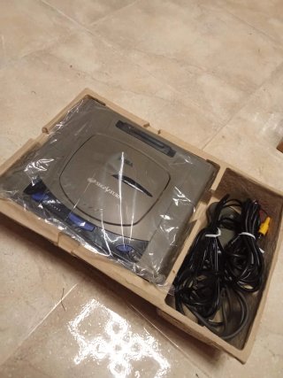 Consola Sega Saturn NTSC Japón Gris