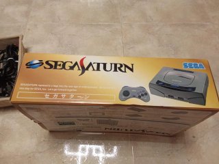 Consola Sega Saturn NTSC Japón Gris