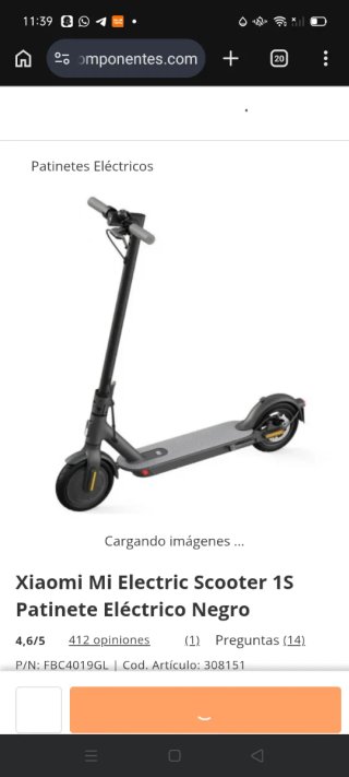 Patinete Xiaomi Pro 1