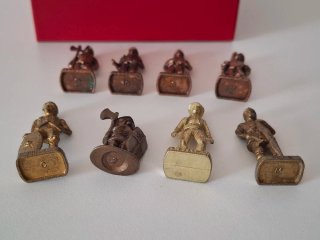 Figuras de latón, colección militar