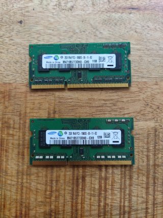 Memorias RAM Samsung 2GB DDR3 1333MHz PC/Mac