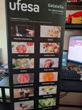 Heladera Ufesa Gelatella Nueva